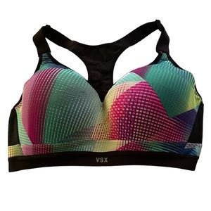 victoria secret sport colorful padded sports bra